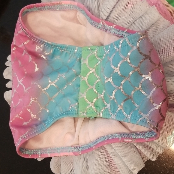 CAT & JACK Mermaid Tutu One Pice Swimsuit ~ 2T - Picture 8 of 11